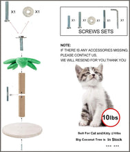 Load image into Gallery viewer, Small Medium Cat Scratching Post Kitty Coconut Tree-Cat Scratch Post - 
