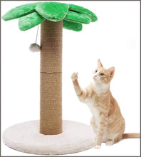 Load image into Gallery viewer, Small Medium Cat Scratching Post Kitty Coconut Tree-Cat Scratch Post - 
