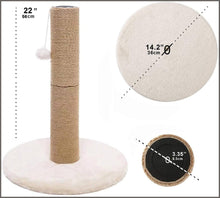 Load image into Gallery viewer, Small Medium Cat Scratching Post Kitty Coconut Tree-Cat Scratch Post - 
