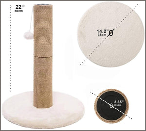 Small Medium Cat Scratching Post Kitty Coconut Tree-Cat Scratch Post - 