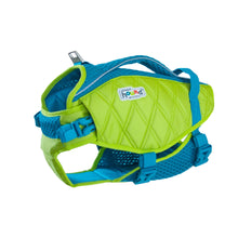 Load image into Gallery viewer, Small Outward Hound Standley Sport Life Jacket for Dogs Green - 
