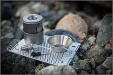 Load image into Gallery viewer, Snow Peak’s Titanium Mini Solo, SCS-0044TR, Japanese Titanium, Ultralight and Compact for Camping and Backpacking - 
