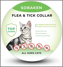 Load image into Gallery viewer, SOBAKEN Flea and tick Collar for Cats, one Size, 14 inch - 
