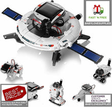 Load image into Gallery viewer, Solar Robot Toys 7 in 1 STEM Learning Kits Educational Space Moon Exploration - 
