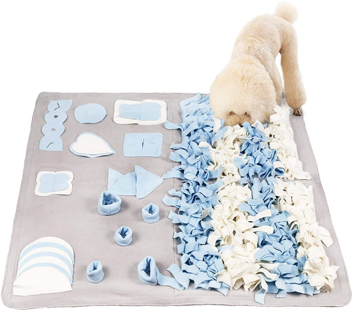 STELLAIRE CHERN Snuffle Mat for Small Large Dogs Nosework Feeding Mat Large - 