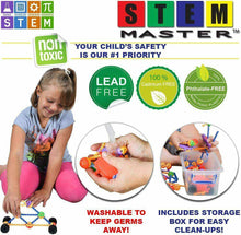 Load image into Gallery viewer, STEM Master 176 Piece STEM Learning Educational Building Toy  USA - 
