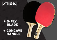 Load image into Gallery viewer, STIGA Performance 4-Player Table Tennis Racket Set - 
