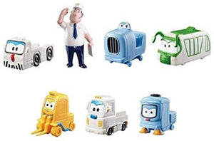 Super Wings Transform-a-Bots World Airport Crew Collector Pack 15 Toy Figures - 