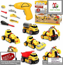 Load image into Gallery viewer, Take Apart Truck Construction Set - STEM Learning - 
