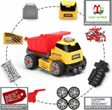 Load image into Gallery viewer, Take Apart Truck Construction Set - STEM Learning - 
