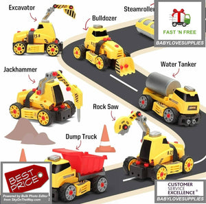 Take Apart Truck Construction Set - STEM Learning - 