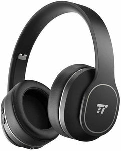 TaoTronics Active Noise Cancelling Headphones Bluetooth 24 Hour Foldable CVC 6.0 - 