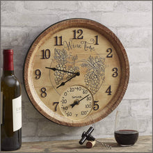 Load image into Gallery viewer, Taylor Precision Products 92690T 14&quot; Poly Resin Wine Time Clock - 
