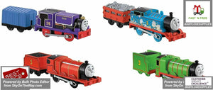 Thomas Friends Fisher-Price Trackmaster Engines 4 Pack - 