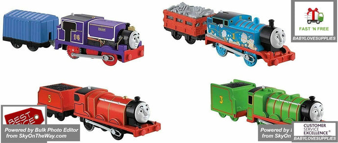 Thomas Friends Fisher-Price Trackmaster Engines 4 Pack - 