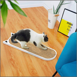 THUNDESK Wall Mounted Cat Scratcher- Wall Mounted Cat Scratching Pad - 