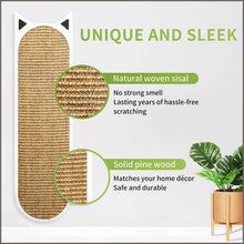 Load image into Gallery viewer, THUNDESK Wall Mounted Cat Scratcher- Wall Mounted Cat Scratching Pad - 
