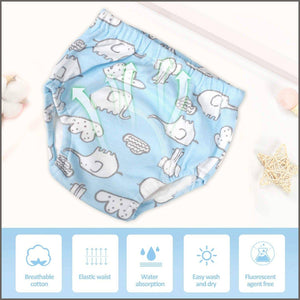 Toddler Training Underwear 4 Packs Padded Potty Training Pants - 