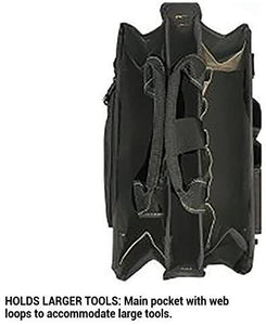 Tool Bag 16-Inch Center Tray Custom LeatherCraft  16-Pocket USA - 