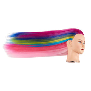 Traininghead 26"-28" Salon Mannequin Head Hair Styling Training Head Manikin - 