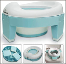 Load image into Gallery viewer, Travel Portable Folding Compact Toilet Seat Potty Training Toilet - 
