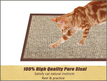 Load image into Gallery viewer, Treasborn Durable Cat Scratcher Thick Sisal Scratching Pad - 
