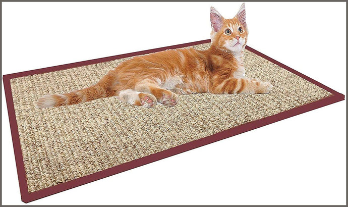 Treasborn Durable Cat Scratcher Thick Sisal Scratching Pad - 