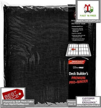 Load image into Gallery viewer, Ultra Pro 84722 Deck Builders Premium PRO-Binder-Black - 
