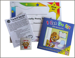 Updated Kenson Kids "I Can Do It " Potty Chart Toilet Training System - 