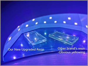 Upgraded 500ml UV Resin Transparent Ultraviolet Solar Quick 1min Curing Epoxy Resin Glue - 