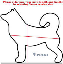 Load image into Gallery viewer, Vceoa Airline Approved Pet Carriers, Soft Sided Collapsible Pet Travel Carrier - 
