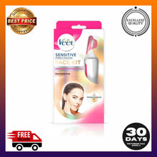 Load image into Gallery viewer, Veet Dermaplaning Sensitive Precision Face Kit with Miraculous Oil - 
