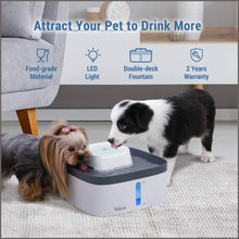 Load image into Gallery viewer, Veken 100oz/3L Pet Fountian, Automatic Cat Water Fountain - 
