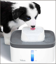 Load image into Gallery viewer, Veken 100oz/3L Pet Fountian, Automatic Cat Water Fountain - 
