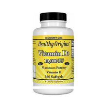 Load image into Gallery viewer, Vitamin D3 10,000 IU (Non-GMO) 360 Softgels USA PREMIUM IMPORT - 
