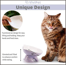 Load image into Gallery viewer, ViviPet Q Bowls and Big Head Water Bowl for Cat and Dog - 
