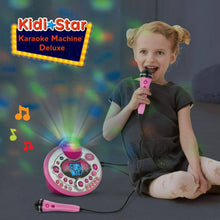 Load image into Gallery viewer, VTech Kidi Super Star Light Show Microphone light display  Karaoke System - 
