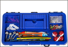 Load image into Gallery viewer, Wakeman Fishing Single Tray Tackle Box 55 Pc Tackle Kit - 
