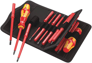 Wera KK VDE 17 Universal 1 Kraft Form Kompakt VDE Screwdriver Set 17 Pieces - 