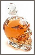 Load image into Gallery viewer, Wine Decanter Set Skull Carafe with Stopper, Set of 5 - 
