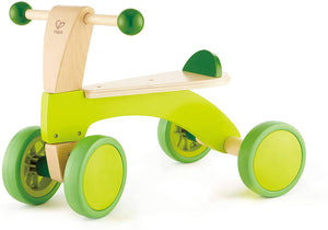 Winning Four Wheeled Wooden Push Balance Bike Toy for Toddlers - 