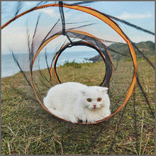 Load image into Gallery viewer, YDYL Folding Cat Play Tunnel for Indoor Cat - 
