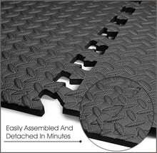 Load image into Gallery viewer, Yes4All Interlocking Exercise Foam Mats – Interlocking Floor Mats for Gym Equipment – Eva Interlocking Floor Tiles - 
