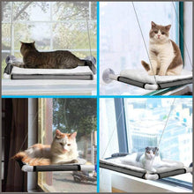 Load image into Gallery viewer, ZALALOVA Cat Window Perch, Cat Hammock Window Seat - 
