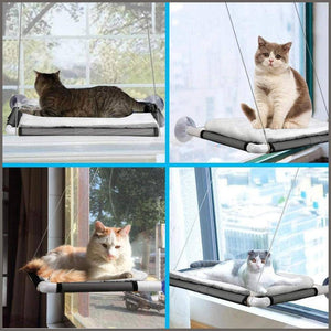 ZALALOVA Cat Window Perch, Cat Hammock Window Seat - 