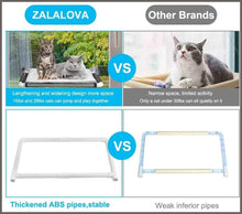 Load image into Gallery viewer, ZALALOVA Cat Window Perch, Cat Hammock Window Seat - 
