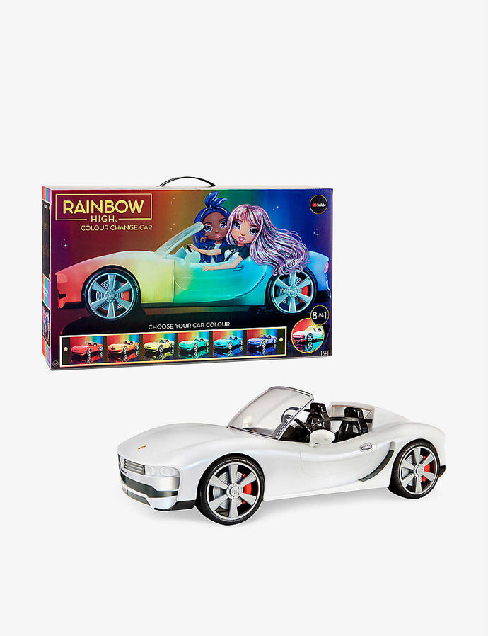 Rainbow High LED Colour-Changing Car - 