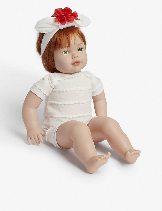 My F.A.O Doll Poppy-print Sleeping Bag and Toy Doll 31.75cm - 