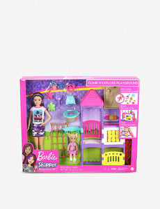 Barbie Skipper Babysitter Climb ‘n Explore Playground Playset - 